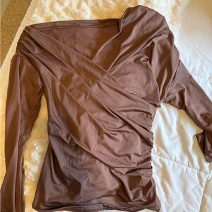 Brown Women's Top